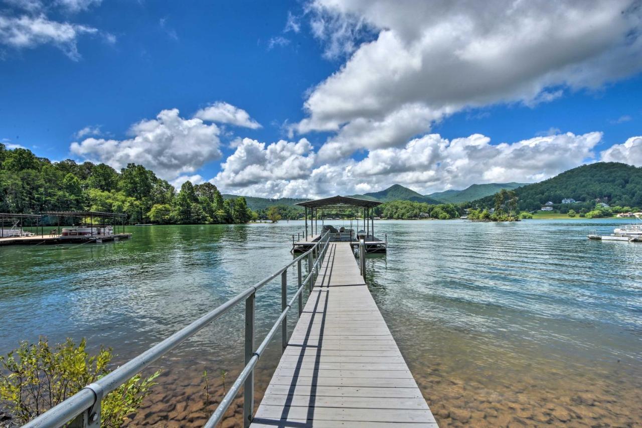 Lakefront Hiawassee Home With Boat Dock And Hot Tub! Kültér fotó