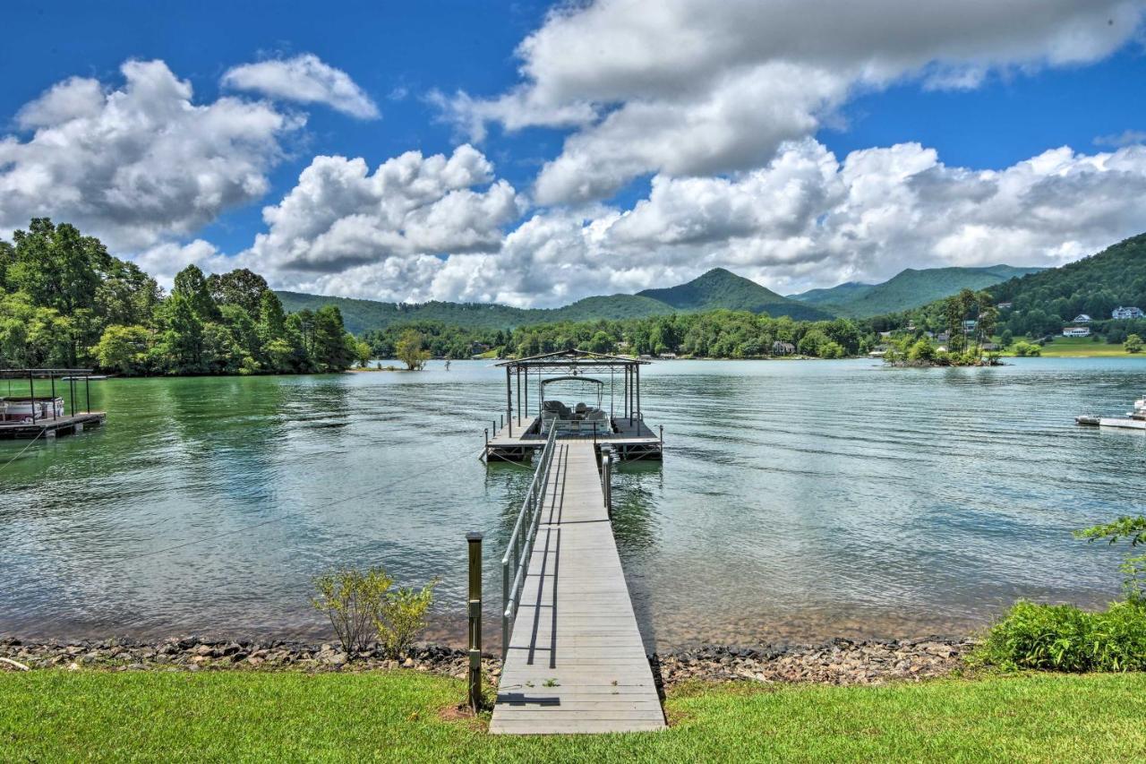 Lakefront Hiawassee Home With Boat Dock And Hot Tub! Kültér fotó