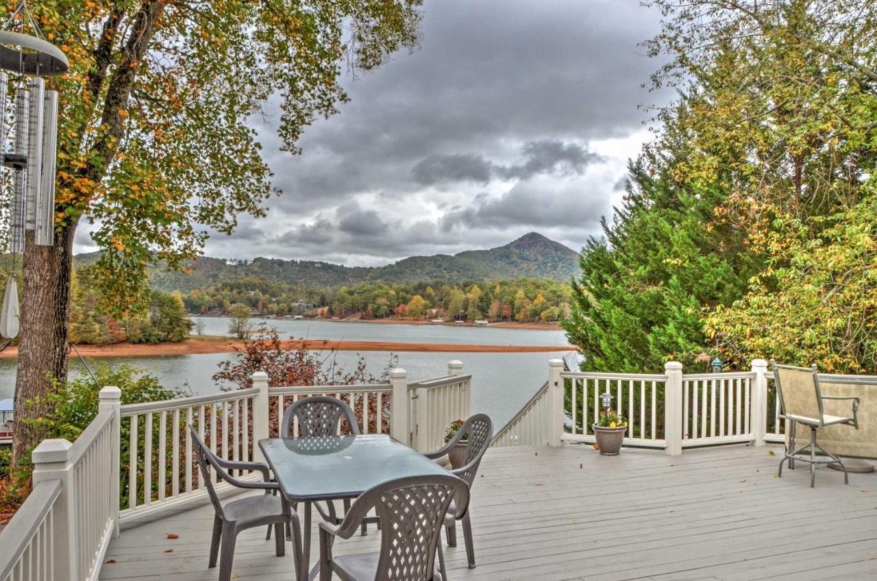 Lakefront Hiawassee Home With Boat Dock And Hot Tub! Kültér fotó