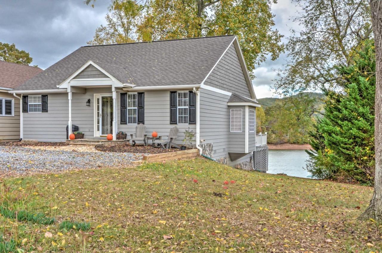 Lakefront Hiawassee Home With Boat Dock And Hot Tub! Kültér fotó