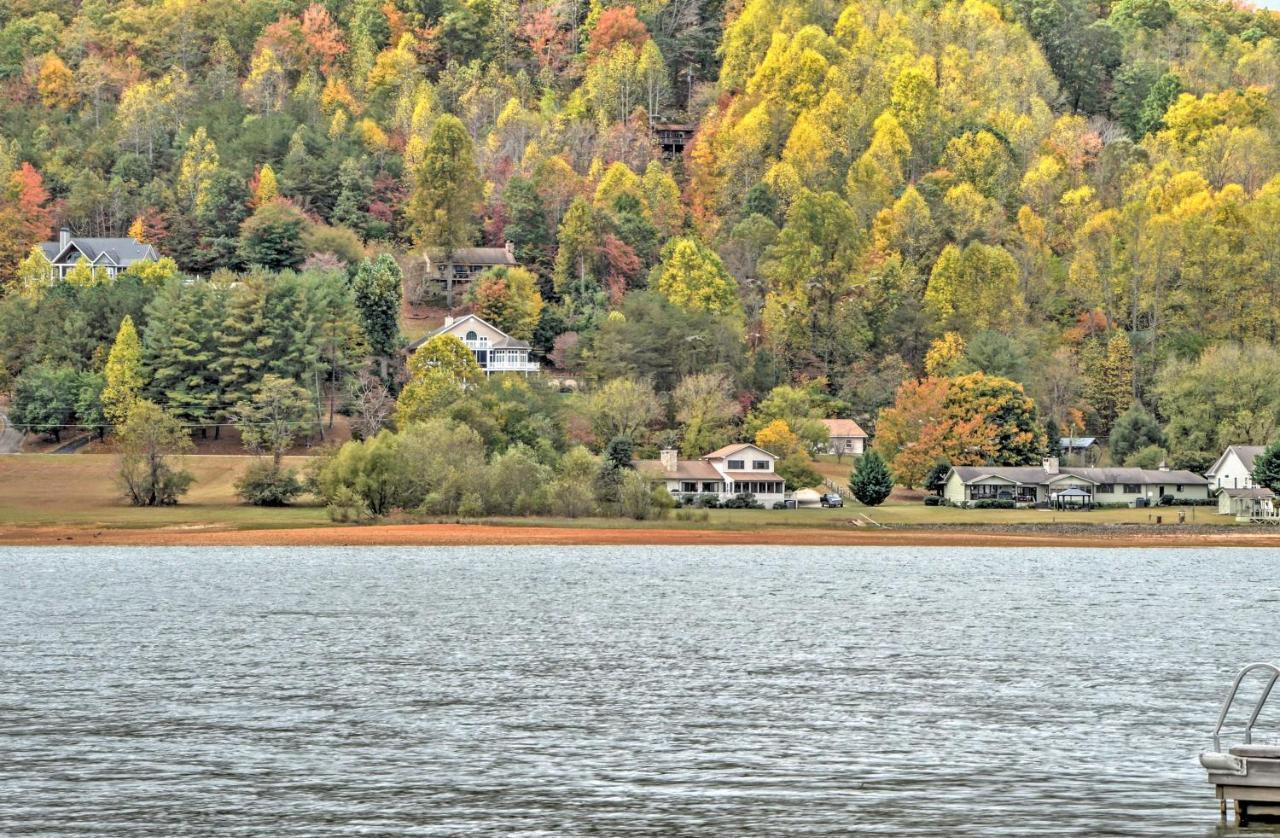 Lakefront Hiawassee Home With Boat Dock And Hot Tub! Kültér fotó